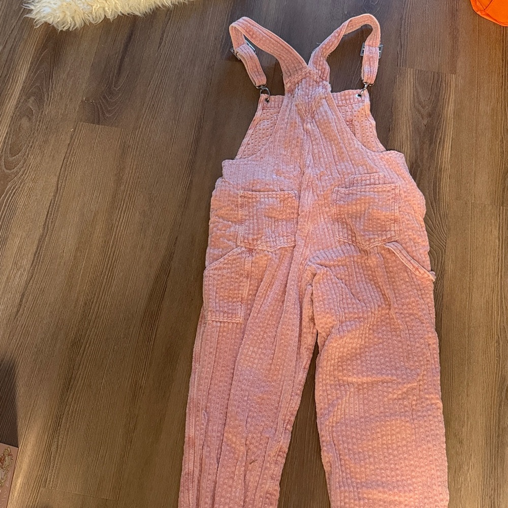MOSCHINO JEANS Straight Leg Corduroy Dungarees Overall Jumpsuit - Picture 6 of 12